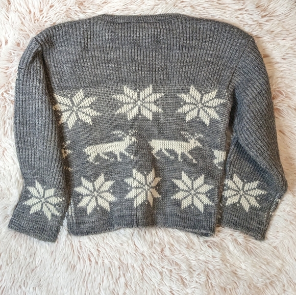 Tartine et Chocolat Fair Isle Knit Holiday Sweater Youth 4 - Picture 2 of 8